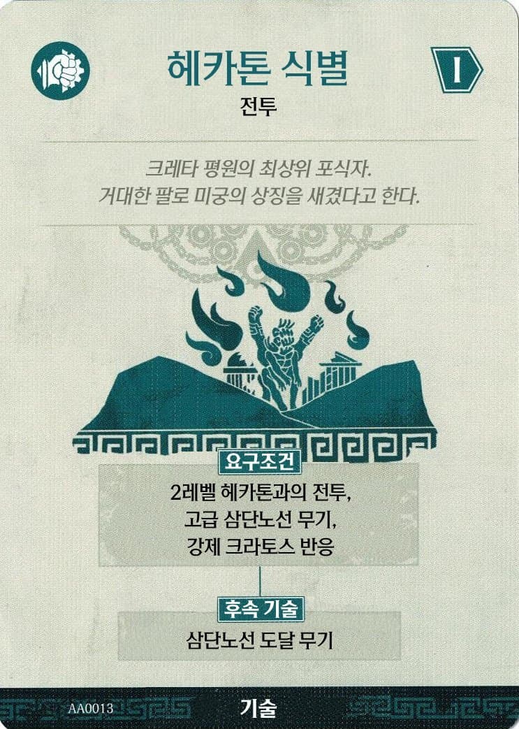 헤카톤 식별 기술 카드 앞면